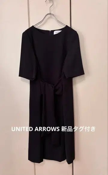 [택 포함 새상품] UNITED ARROWS 네이비 원피스 포멀