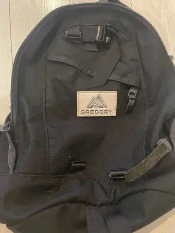 GREGORY 블랙 백팩
