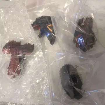 고질라 몬스터 헤드 마그넷 4종 세트