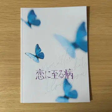 사랑에 이르는 병 영화 팜플렛 나니와단시 나가오 켄토