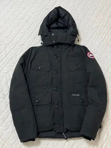 캐나다 구스 러셀 파카 블랙 다운 자켓