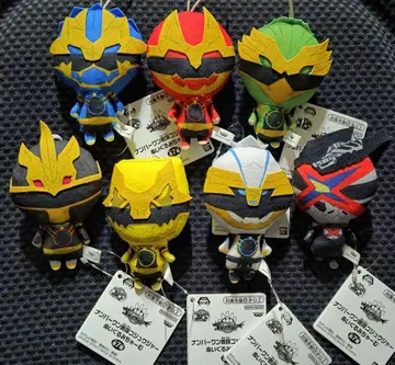 넘버원 전대 고지우자 봉제 인형 참트 전 7종 세트