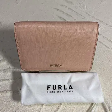 FURLA 훌라 바빌론 명함지갑 카드 케이스 BABYLON 핑크 계열