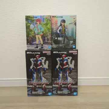 기동전사 건담 GQuuuuuuX 피규어 4체 세트