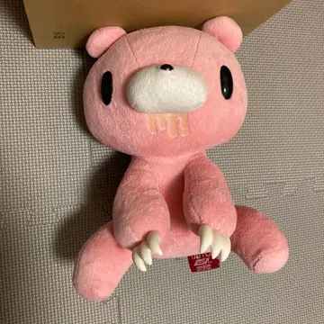 TAITO 핑크 곰형 봉제 인형 그루미