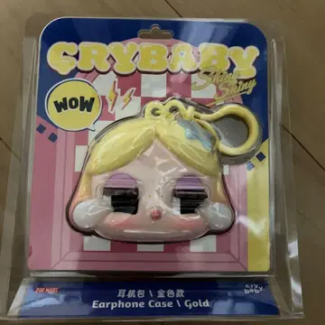 CRYBABY SHINY SHINY 시리즈 이어폰 케이스 골드