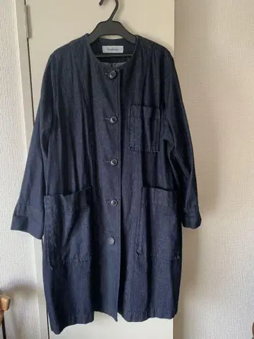 새상품급 Sarahwear 데님 페인터 코트