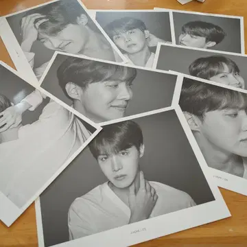 BTS wings tour 페이스 사진집(블랙) J-HOPE