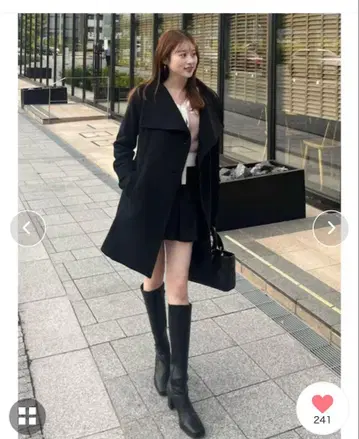 rienda 스퀘어토 롱 부츠