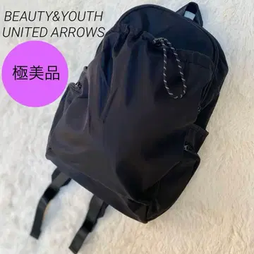 BEAUTY&YOUTH 새상품급 신상 드로스트 포켓 백팩 블랙