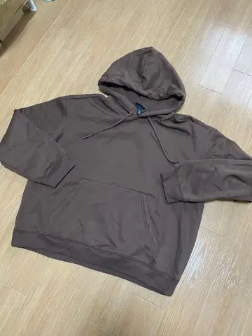 브라운 후드티 새상품
