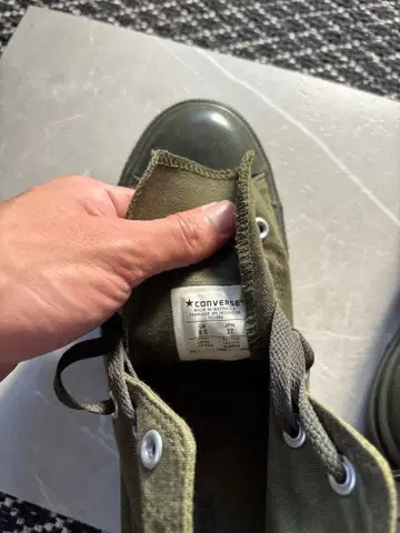 CONVERSE ALL STAR 올리브 하이컷