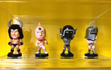 근육맨 완벽초인시조편 스마트폰 스탠드 피규어만 4종 세트