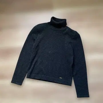 LEONARD 캐시미어 혼방 터틀넥 니트