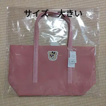 미개봉 새상품 페이러 올드 테디 와펜 토트백 대 핑크