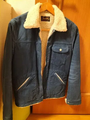 Wrangler 보아 안감 데님 자켓