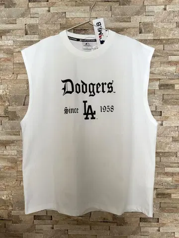 MLB 다저스 LA 슬리브리스 셔츠 3L 빅 사이즈