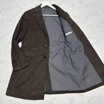 미사용급 새상품급 blazer's bank.com 체스터 코트 브라운