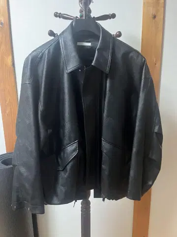 ARTIFICIAL GRAIN MILITARY BLOUSON / WYM