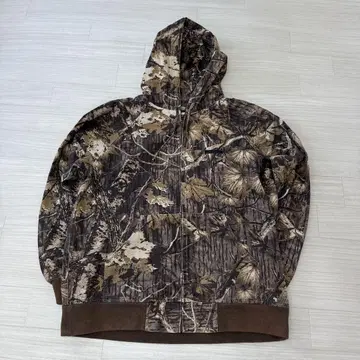 라디얼 초기 아르카 리얼 카모 지퍼 후드 자켓