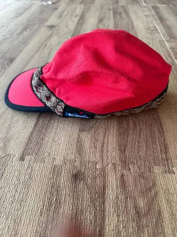KAVU 빨간색 워크캡 L 사이즈