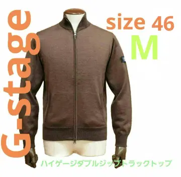 g-stage 하이 게이지 더블 지퍼 트랙 탑 / 46(M) 새상품
