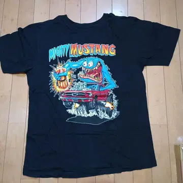 Ed BIG DADDY ROTH 몬스터 프린트 T셔츠 랫 핀크