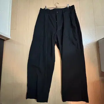 A.PRESSE USAF Hemmed Bottoms BLACK size1