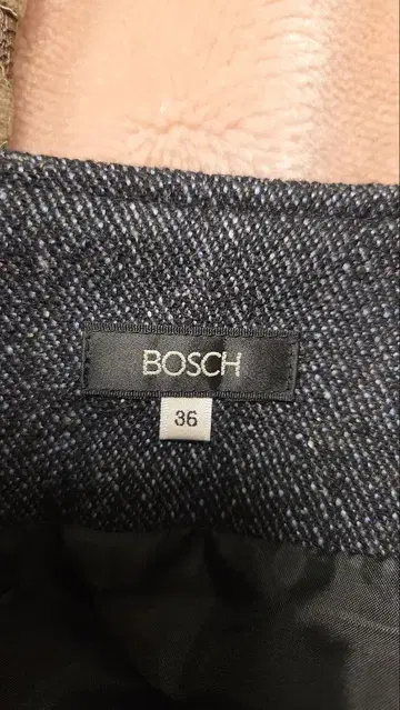 BOSCH 타이트 스커트 36 네이비