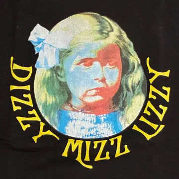 90s DIZZY MIZZ LIZZY 티셔츠 밴딩 티 디지미즈리찌