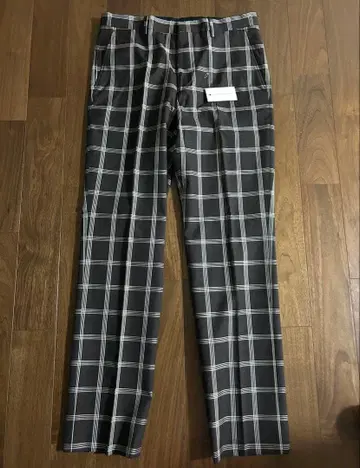 DRIES VAN NOTEN 체크 무늬 슬랙스 50