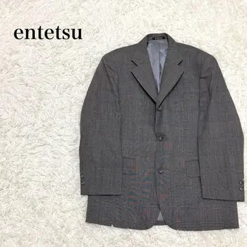 엔테츠 entetsu 테일러드 자켓 울 긴팔 3버튼
