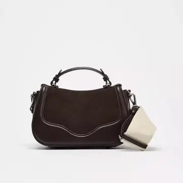 [ 미사용 새상품 ] ZARA 가죽 크로스 바디백 숄더백