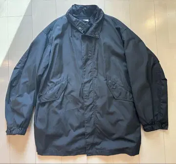 22AW ATON DOPE DYE NYLON 숏 모즈 코트