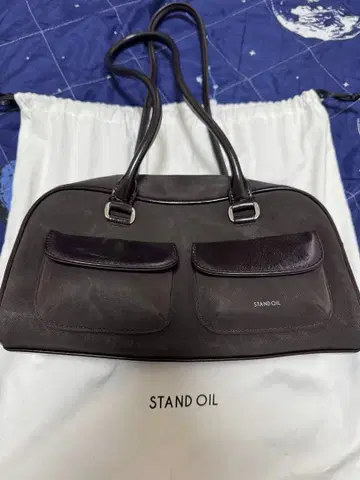 STAND OIL 블랙 숄더백