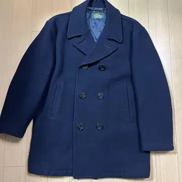 뉴요커 더블 브레스트 울 코트 피 코트