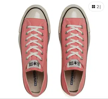 컨버스 올스타 US 컬러 데님 핑크 OX 24cm 새상품
