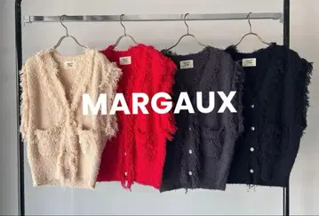 MARGAUX VINTAGE 마르고 빈티지 샤기 니트 베스트