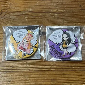 도쿄 걸즈 컬렉션 ONE PIECE 캔뱃지 나미 로빈