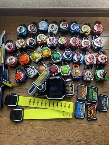 가면라이더 가이무 변신 벨트 락 시드 34개