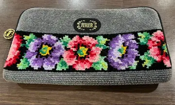 FEILER 플라워 무늬 장지갑