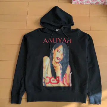 x-girl AALIYAH 후드 맨투맨