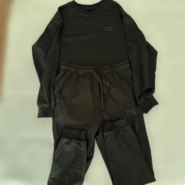 리커버리 웨어 블랙 셋업 S 사이즈
