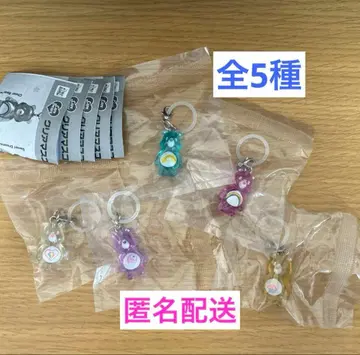 익명 배송 전 5종 CareBears 케어베어 클리어 마스코트 참