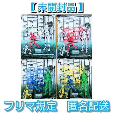 [ 미개봉품 ] 전투 피규어 4체 세트 13.4cm