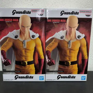 [ 미개봉 새상품 ] Grandista 원펀맨 사이타마 피규어 2체 세트