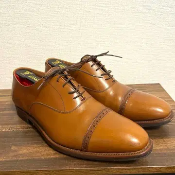 SCOTCH GRAIN 스코치 그레인 스트레이트 팁 라이트 브라운