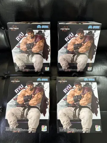 스트리트 파이터 6 쵸코노세 프리미엄 피규어 '류' 4개 새상품