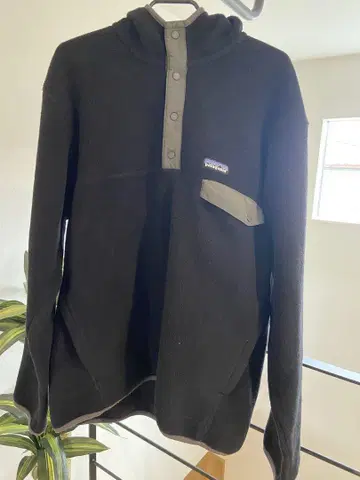 레어 Patagonia Synchilla 플리스 자켓 L 블랙