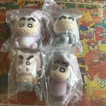 짱구는 못말려(크레용 신짱) 피규어 4개 세트